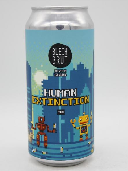 BLECH BRUT - HUMAN EXTINTION 44cl - La Black Flag